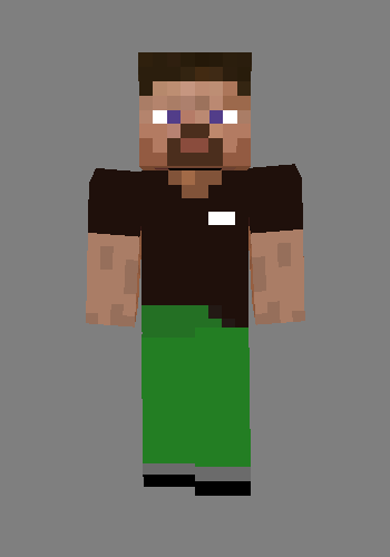 Minecraft Default Skin Preview