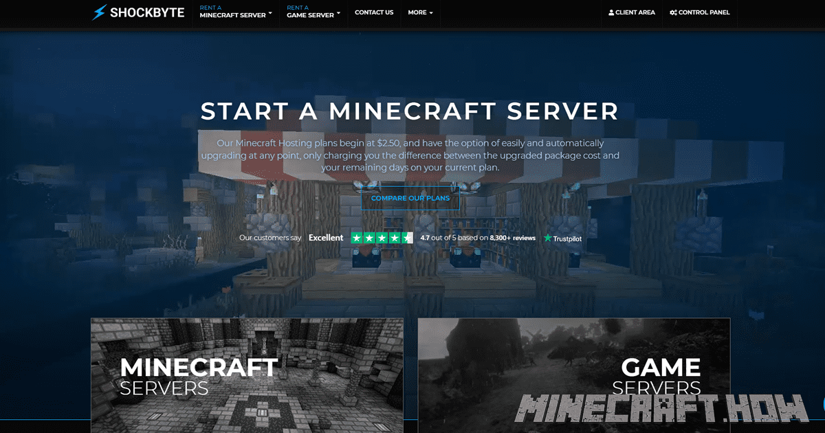 Shockbyte Minecraft Hosting