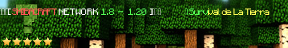 shibacraft.net Minecraf Server Banner
