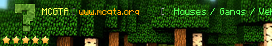 MCGTA Minecraf Server Banner