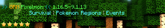 GRMPixelmon Server Banner