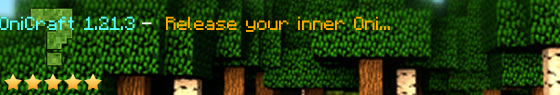 onicraft.oniclangaming.com Server Banner