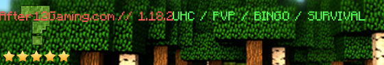 mc.after12gaming.com Server Banner