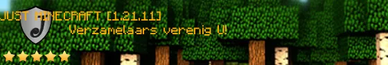 play.justminecraft.nl Live Banner