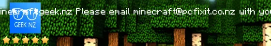 minecraft.geek.nz Live Banner