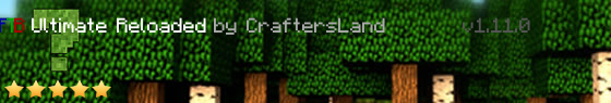 Ultimate Reloaded CraftersLand Server Banner