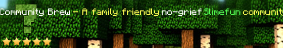 play.communitybrew.net Minecraf Server Banner