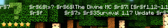 play.thedivinemc.com Server Banner