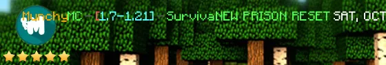 MunchyMC Live Banner