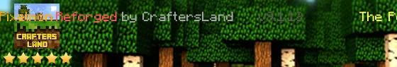 Pixelmon CraftersLand Live Banner