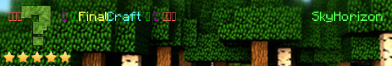 ipskyhorizon.finalcraft.com.br Minecraf Server Banner