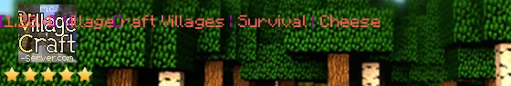 mc.villagecraft-server.com Live Banner