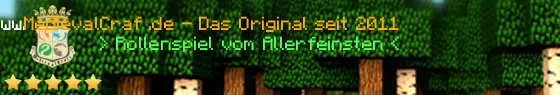 minecraft.medievalcraft.de Live Banner