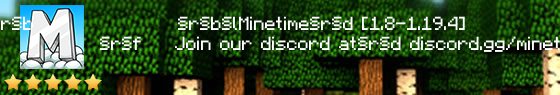 Minetime Server Banner