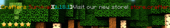 Crafters Minecraf Server Banner