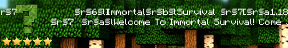 immortalsurvival.com Server Banner