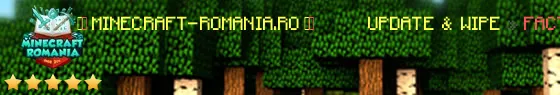 Minecraft Romania Live Banner