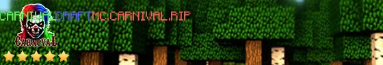 ★ CARNIVALCRAFT ★ Live Banner