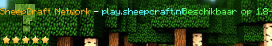 play.sheepcraft.nl Server Banner