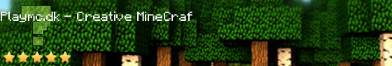 playmc.dk Minecraf Server Banner