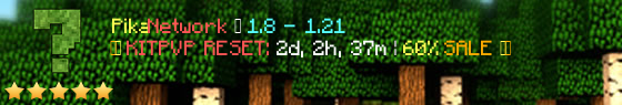 Pika Network Server Banner