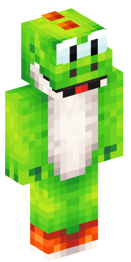 Yoshi Minecraft Skin Preview on Minecraft.Co.Com