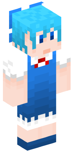 cirno Minecraft Skin Preview on Minecraft.Co.Com