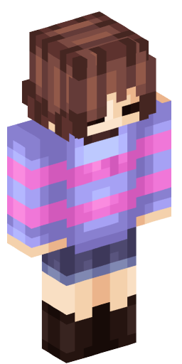 FriskAUs Minecraft Skin Preview on Minecraft.Co.Com