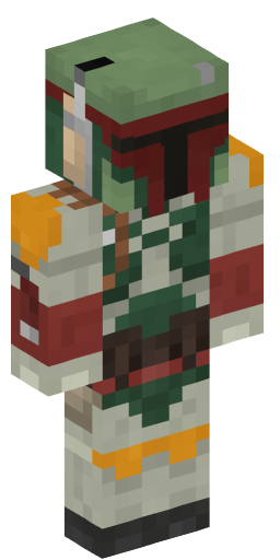 BobaFett Minecraft Skin Preview on Minecraft.Co.Com