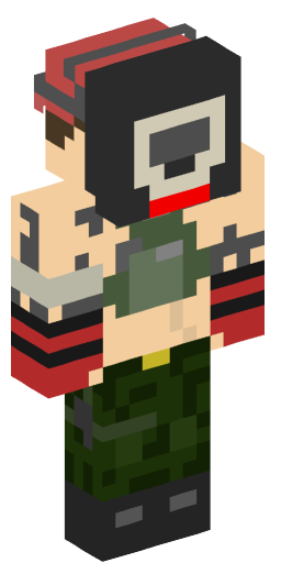 JustJinx Minecraft Skin Preview on Minecraft.Co.Com