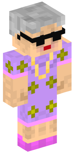 grandma Minecraft Skin Preview on Minecraft.Co.Com
