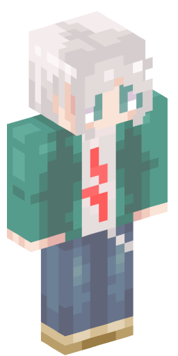 Nagito_Komaeda Minecraft Skin Preview on Minecraft.Co.Com