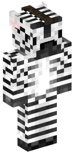 zebra Minecraft Skin Preview on Minecraft.Co.Com