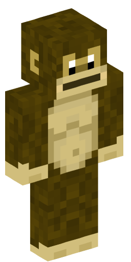 Monkey Minecraft Skin Preview on Minecraft.Co.Com