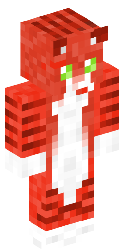 RedCat Minecraft Skin Preview on Minecraft.Co.Com
