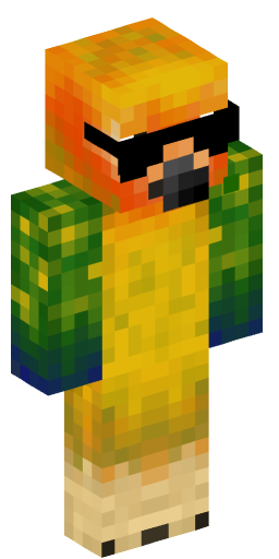 parrotx Minecraft Skin Preview on Minecraft.Co.Com
