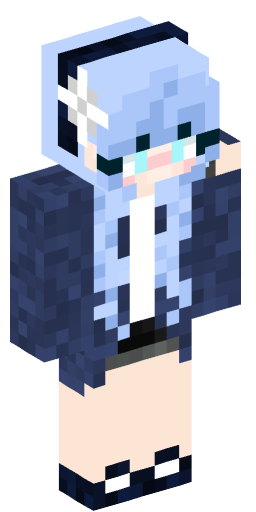 Snowy_miku65 Minecraft Skin Preview on Minecraft.Co.Com