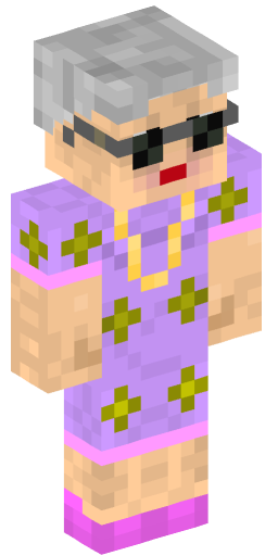 TickleMeGranny Minecraft Skin Preview on Minecraft.Co.Com