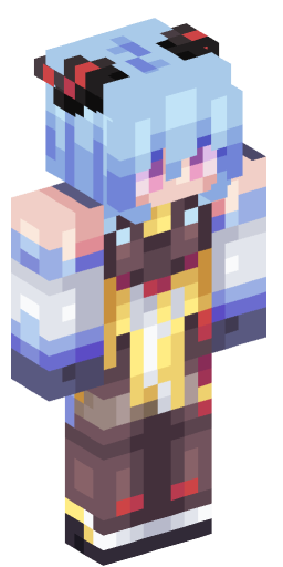 ganyu Minecraft Skin Preview on Minecraft.Co.Com