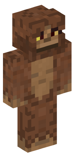 sasquatch Minecraft Skin Preview on Minecraft.Co.Com