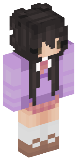 Luna Minecraft Skin Preview on Minecraft.Co.Com