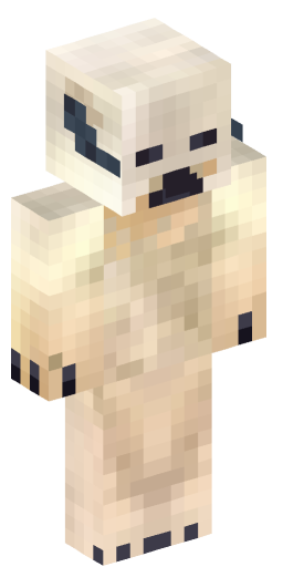 Wampa Minecraft Skin Preview on Minecraft.Co.Com