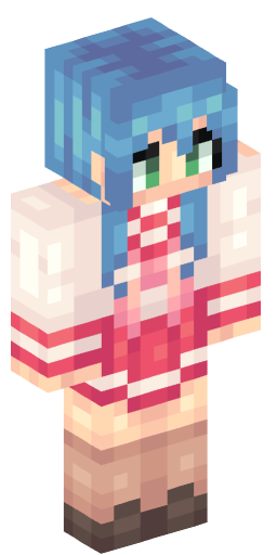 ikukona Minecraft Skin Preview on Minecraft.Co.Com
