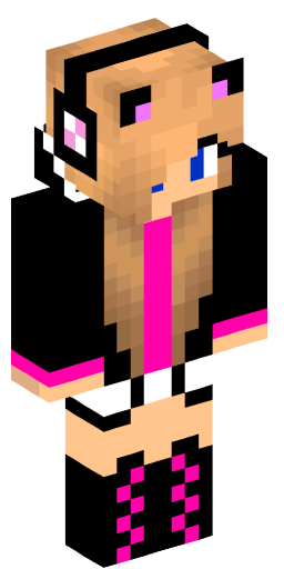 Glitterkitty155 Minecraft Skin Preview on Minecraft.Co.Com