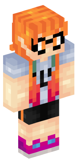 inkling_girl Minecraft Skin Preview on Minecraft.Co.Com