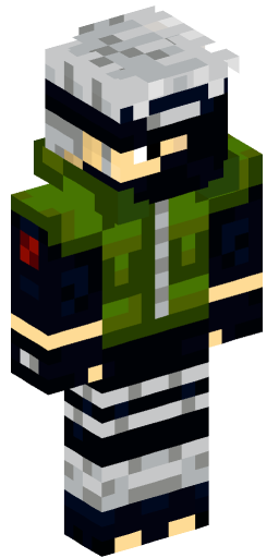 Hatake Minecraft Skin Preview on Minecraft.Co.Com