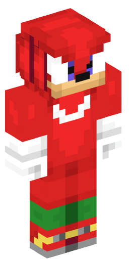 KnucklesPrime Minecraft Skin Preview on Minecraft.Co.Com