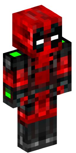 DeadpoolE Minecraft Skin Preview on Minecraft.Co.Com