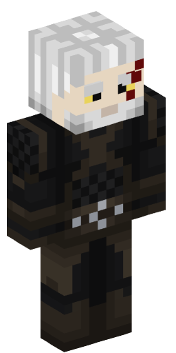 Witcher_Geralt Minecraft Skin Preview on Minecraft.Co.Com
