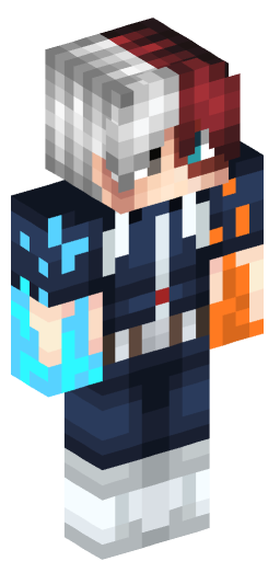 Todoroki8 Minecraft Skin Preview on Minecraft.Co.Com